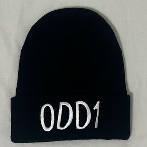 TheOdd1sOut “ODD1” Black Beanie